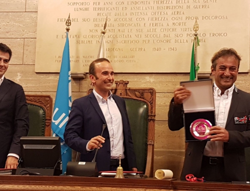 Andrea Mura premiato dal Consiglio Comunale di Cagliari